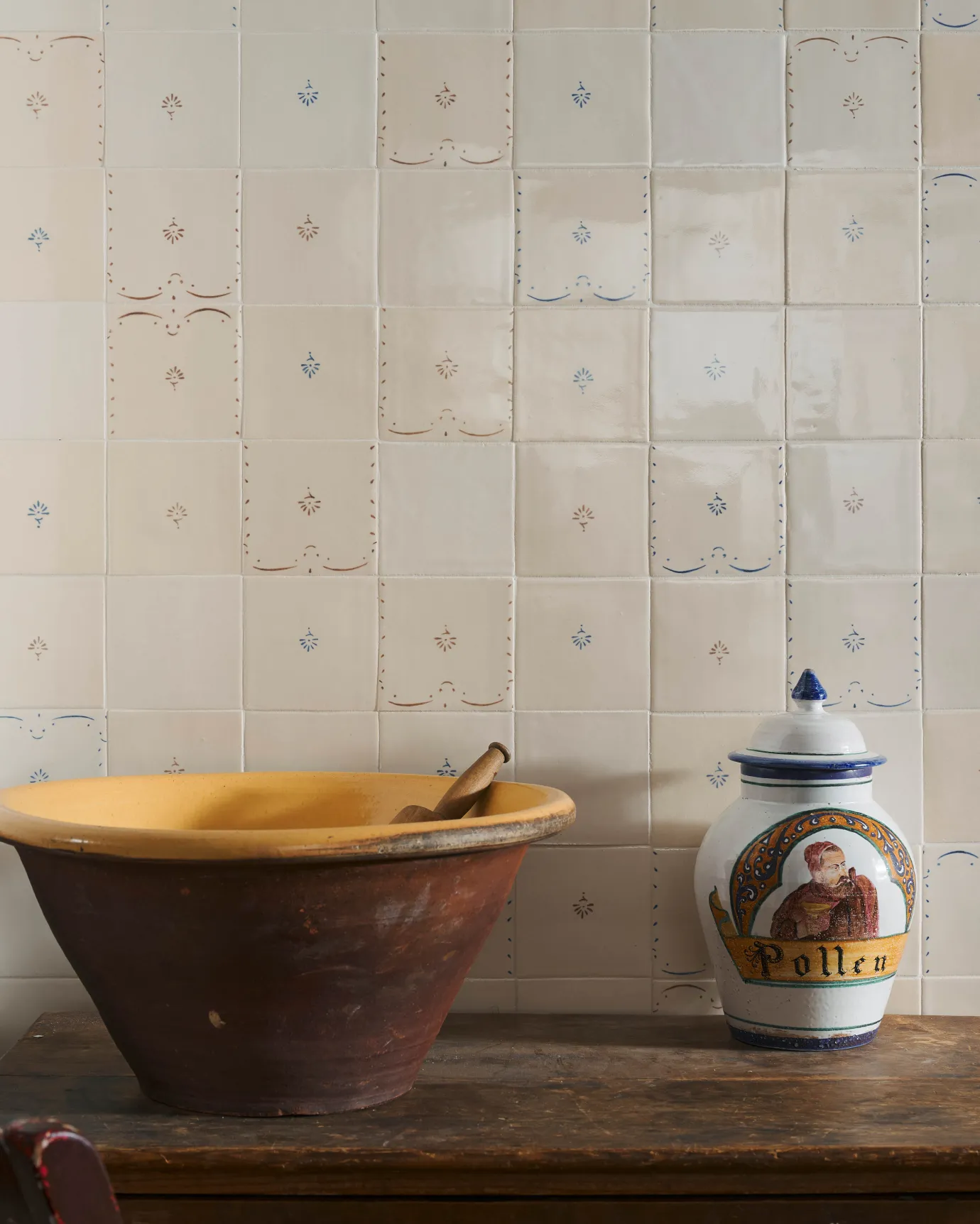 Ditsy Delft Tiles | deVOL Kitchens